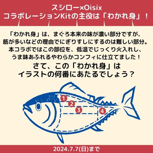 Oisix | オイシックス 「スシロー」とOisixによるコラボKitと野菜の詰合せ