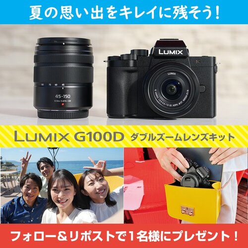 ヨドバシ＠映像機材専門 LUMIX G100D ダブルズームレンズキット